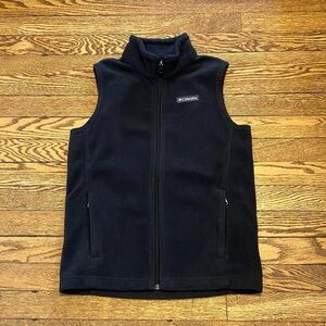 Columbia M Black Fleece Vest